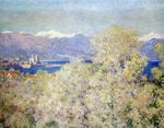  Claude Oscar Monet Antibes - View of the Salis Gardens - Hand Painted Oil Painting
