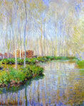  Claude Oscar Monet The River Epte - Hand Painted Oil Painting