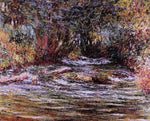  Claude Oscar Monet The River Epte at Giverny - Hand Painted Oil Painting