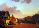  George Caleb Bingham Watching the Cargo - Hand Painted Oil Painting