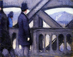  Gustave Caillebotte The Pont de Europe (study) (also known as Port de'l Europe) - Hand Painted Oil Painting