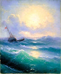  Ivan Constantinovich Aivazovsky Sea (etude) - Hand Painted Oil Painting