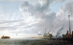  The Younger Willem Van de Velde Seascape - Hand Painted Oil Painting