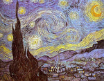 A Starry Night by  Vincent Van Gogh - Hand Painted Oil Painting