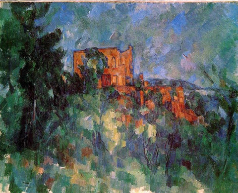 Chateau Noir by Paul Cezanne - Hand Painted Oil Painting