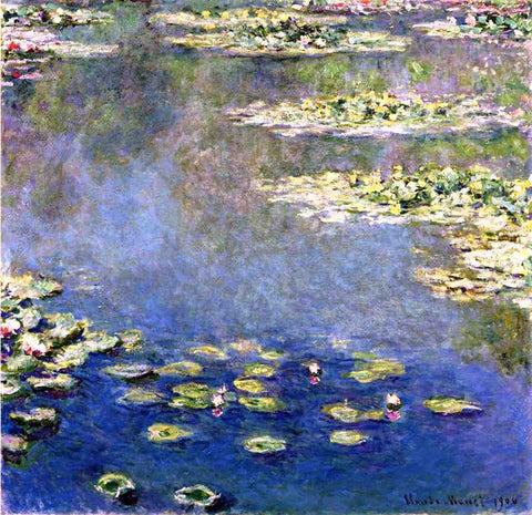 Water Lilies by Claude Monet - Hand Painted Oil Painting