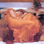 Flaming June by Lord Frederick Leighton - Hand Painted Oil Painting