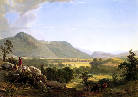 Dover Plain, Dutchess County, New York by Asher Brown Durand - Hand Painted Oil Painting
