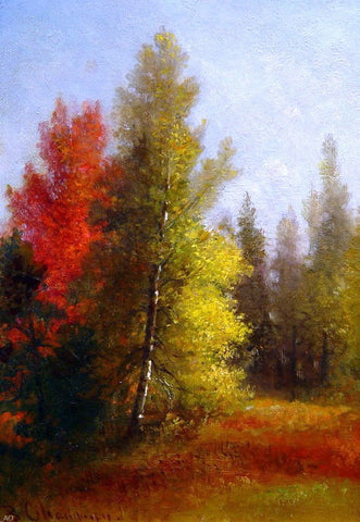Autumn Landscape by Benjamin Champney - Hand Painted Oil Painting
