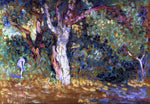 Study for 'In the Woods with Female Nude' by Henri Edmond Cross - Hand Painted Oil Painting