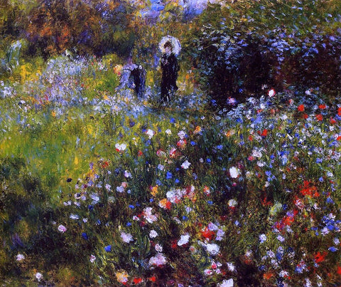 A Summer Landscape by Pierre Auguste Renoir - Hand Painted Oil Painting