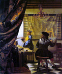 The Art of Painting by Johannes Vermeer - Hand Painted Oil Painting