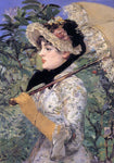 Jeanne: Spring by Edouard Manet - Hand Painted Oil Painting