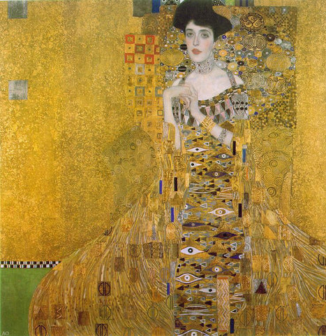 Adele Bloch-Bauer I by Gustav Klimt - Hand Painted Oil Painting