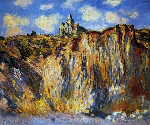 The Church at Varengeville, Morning Effect by Claude Oscar Monet - Hand Painted Oil Painting