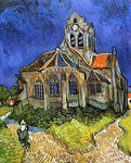 A Church at Auvers (also known as The Church at Auvers) by Vincent Van Gogh - Hand Painted Oil Painting