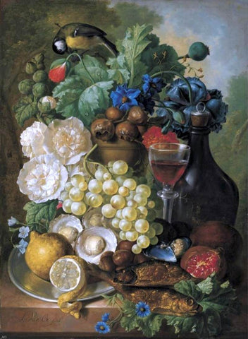 Still-Life by Jan Van Os - Hand Painted Oil Painting
