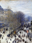 Boulevard des Capucines by Claude Oscar Monet - Hand Painted Oil Painting