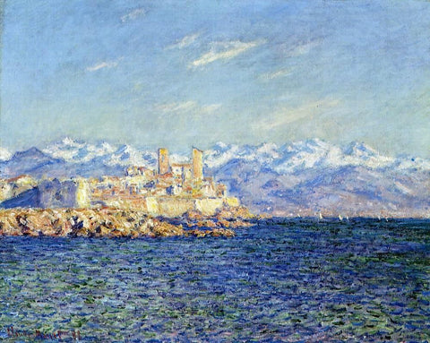 Antibes, Afternoon Effect by Claude Oscar Monet - Hand Painted Oil Painting