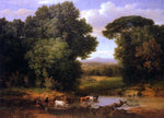 George Inness A Bit of Roman Aqueduct - Hand Painted Oil Painting