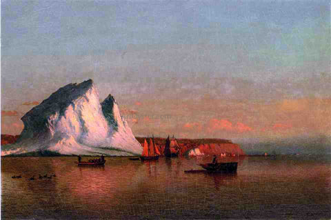  William Bradford A Calm Afternoon, the Coast of Labrador - Hand Painted Oil Painting