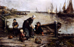  Johan Mari Ten Kate A Fisherman's Family, Marken - Hand Painted Oil Painting