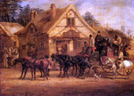  Henry Alken Halted Coach - Hand Painted Oil Painting