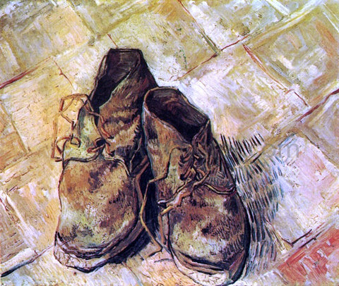  Vincent Van Gogh A Pair of Shoes - Hand Painted Oil Painting