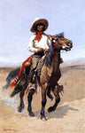  Frederic Remington A Regimental Scout - Hand Painted Oil Painting