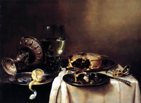  Willem Claesz Heda A Still Life - Hand Painted Oil Painting
