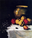  Germain Clement Ribot A Still Life With Apples and Grapes - Hand Painted Oil Painting