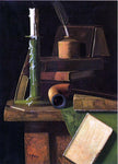  John Frederick Peto A Student's Desk - Hand Painted Oil Painting