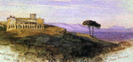  Edward Lear A View in the Roman Campagna - Hand Painted Oil Painting