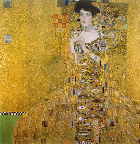  Gustav Klimt Adele Bloch-Bauer I - Hand Painted Oil Painting