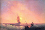  Ivan Constantinovich Aivazovsky After shipwreck - Hand Painted Oil Painting