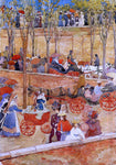  Maurice Prendergast Afternoon, Pincian Hill - Hand Painted Oil Painting