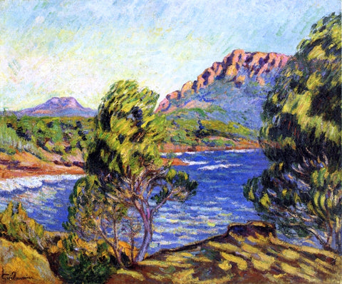  Armand Guillaumin Agay,  the Bay during the Mistral - Hand Painted Oil Painting