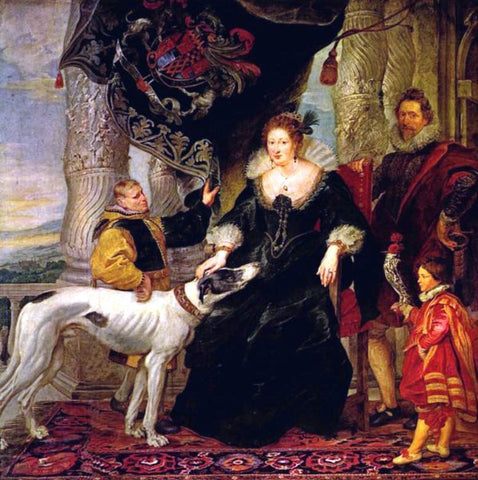  Peter Paul Rubens Alethea Howard, Countess of Arundel - Hand Painted Oil Painting