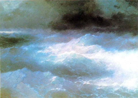  Ivan Constantinovich Aivazovsky Among the Waves - Hand Painted Oil Painting