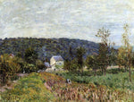  Alfred Sisley An Autumn Evening near Paris - Hand Painted Oil Painting