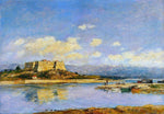  Eugene-Louis Boudin Antibes, Fort Carre - Hand Painted Oil Painting