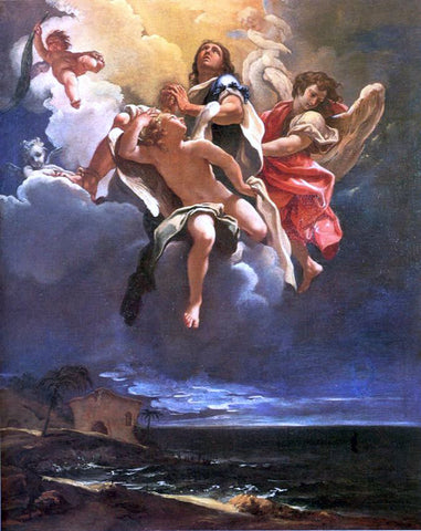  Sebastiano Ricci Apotheosis of a Saint - Hand Painted Oil Painting