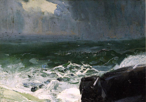  George Wesley Bellows Approach of Rain - Hand Painted Oil Painting