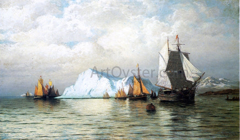  William Bradford Arctic Caravan - Hand Painted Oil Painting