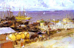  Constantin Alexeevich Korovin Arkhangelsk Port on Dvina. - Hand Painted Oil Painting
