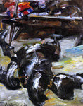  Lovis Corinth Armour in the Studio - Hand Painted Oil Painting