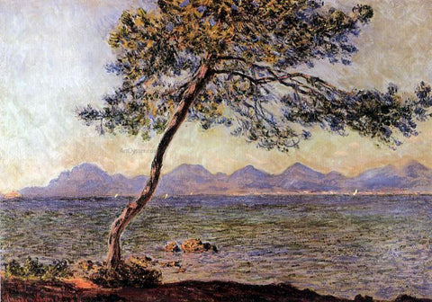  Claude Oscar Monet At Cap d'Antibes - Hand Painted Oil Painting