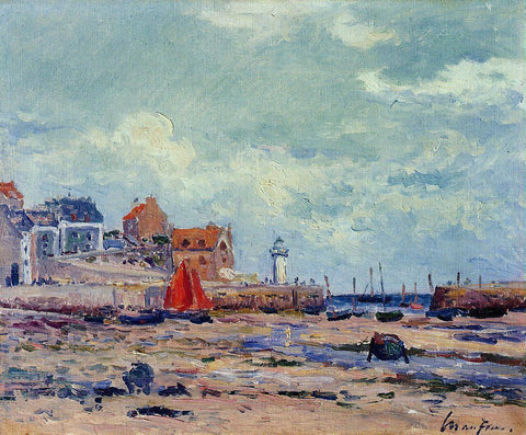  Maxime Maufra At Low Tide - Hand Painted Oil Painting