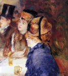  Pierre Auguste Renoir At the Cafe - Hand Painted Oil Painting