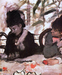  Edgar Degas At the Cafe - Hand Painted Oil Painting